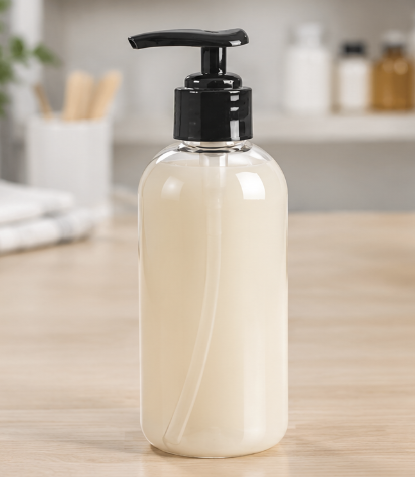 Comparing Boston Round and Cylinder Pump Bottles