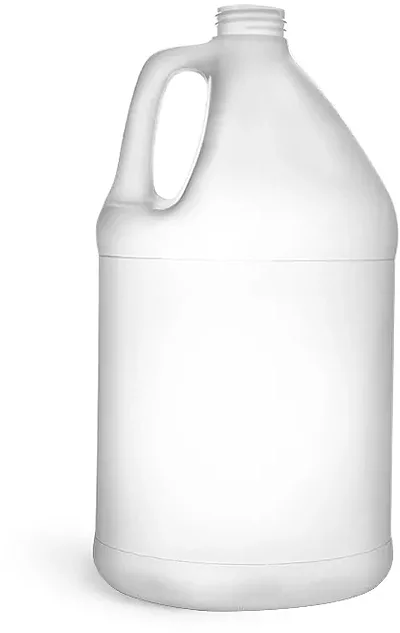 Natural HDPE Bottles (Bulk), Caps NOT Included 