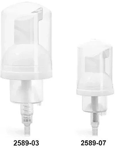 Foaming Pumps, White Polypropylene Foamer Pumps