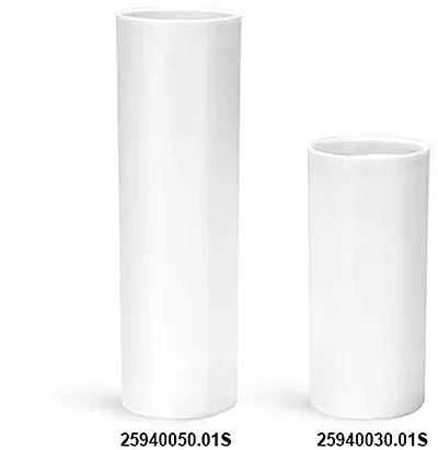 Plastic Bottles, White Polypropylene Airless Pump Bottles (Bulk), Pumps & Caps NOT Included