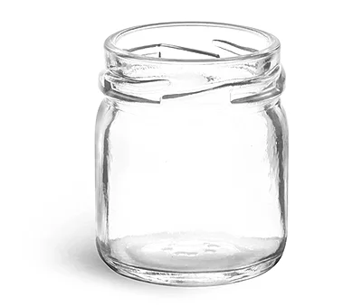 Clear Glass Jelly Jars (Bulk), Caps NOT Included