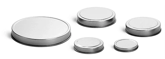 Deep Metal Tin Covers (Bulk, No Tins)