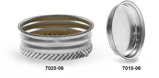  Plain Metal Alpha Closure 