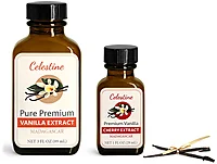 Amber Glass Bottles for Vanilla Extract