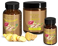 Amber Glass Nutraceutical Containers w/ Black Caps