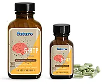 Amber Glass Oval Liquid Supplement Bottles w/ Black Phenolic Caps  