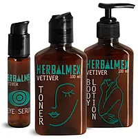 Amber Plastic Holistic Skin Care Bottles w/ Black Dispensing Closures 