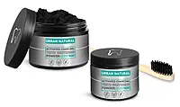Wellness Jars, Black PIR Eco Friendly Jars for Charcoal Toothpaste