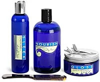 Plastic Conditioner and Shampoo Bottles & Jars 