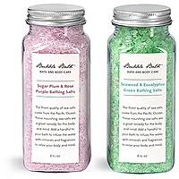 Square Bath Salt Bottles