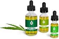 Glass CBD Concentrate Bottles   