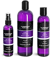 Plastic Hair Oil Bottles