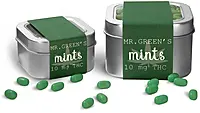 Square Cannabis Packaging Tins w/ Clear Top Covers   