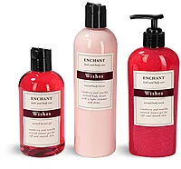 Plastic Body Wash Bottles 