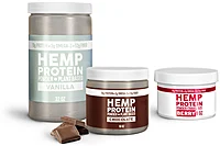 Hemp Protein Powder Plastic Jars  