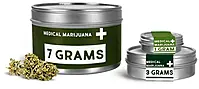 Cannabis Packaging Tins For Dried Marijuana Buds 