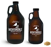 Glass Beer Growlers  