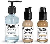 Glass Cosmetic Pump Bottles