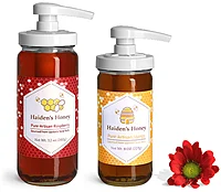 Glass Honey Dispensers