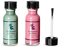 Boston Round Glass Nail Polish Bottles   