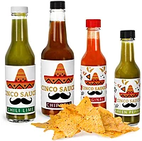 Glass Hot Sauce Bottles  