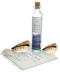 Clear PET Bottles With Cork Stoppers Wedding Favor Ideas 