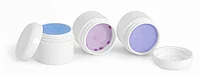 White Jars for Lip Balm