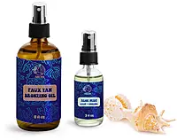 Glass Tanning Bottles