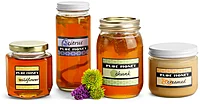 Glass Honey Storage Jars  