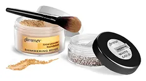 Glitter Body Powder Containers