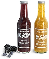Glass Chia Seed Drink Bottles  