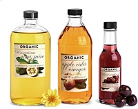 Clear Glass Supplement Bottles