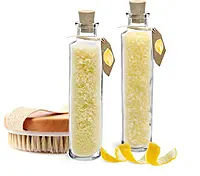 Glass Bath Salt Vials with Corks