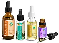 Glass Aromatherapy Dropper Bottles 