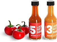 Glass Bottles for Homemade Hot Sauce