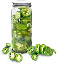 Glass Pickled Jalapeno Jars  