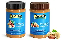 Plastic Peanut Butter Jars  