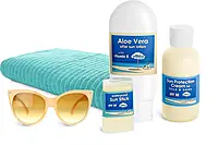 Plastic Sunscreen Bottles & Tubes  