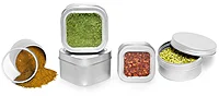 Metal Spice Tins 