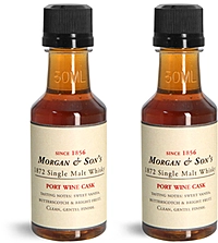 Plastic Miniature Spirit Bottles 