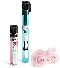 Clear Glass Perfume Sampler Vial Wedding Favor Ideas 