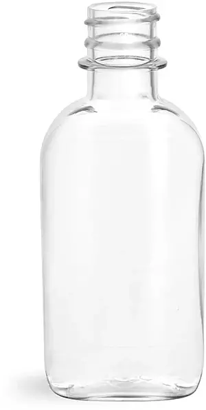 100 ml Clear PET Flasks (Bulk), Caps NOT Included