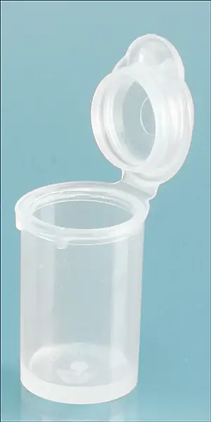 .924 ml Natural Polypropylene Round Micro Vials