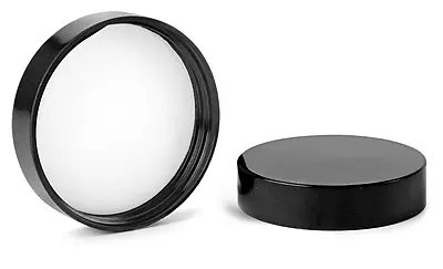 51/400 Black Phenolic F-217 Lined Caps