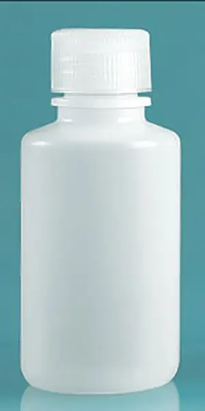 125 ml Natural HDPE Leak Proof Narrow Mouth Rounds with Screw Caps