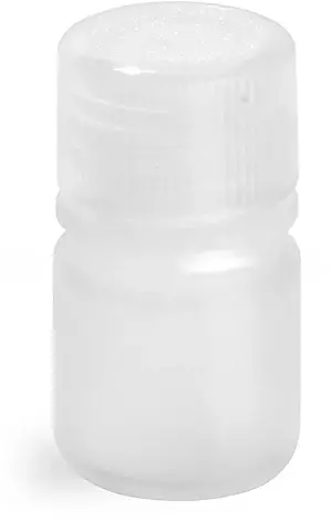 8 ml Natural Polypropylene Narrow Mouth Leak Proof Water Bottles w/ Caps