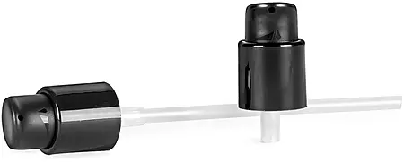 20/410, 3 1/2 inch tube Smooth Black Polypropylene Treatment Pumps w/ 3 1/2 Inch Tube