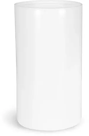 100 ml White Polypropylene Airless Pump Bottles (Bulk), Pumps & Caps NOT Included