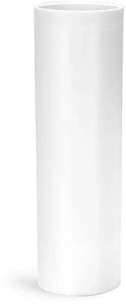 50 ml Plastic Bottles, White Polypropylene Airless Pump Bottles (Bulk), Pumps & Caps NOT Included