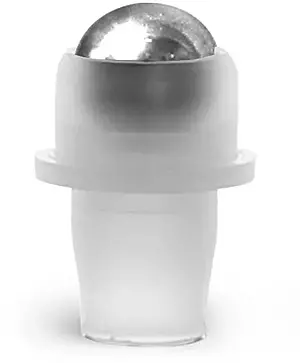 .35 oz Stainless Steel Ball and PE Fitment for Roll On Containers
